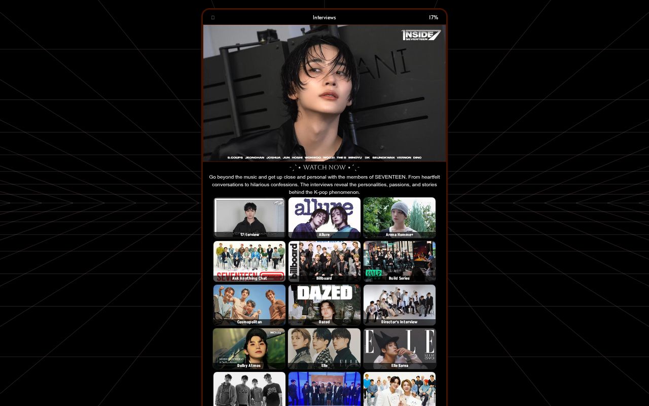Carrd profile picture for @interviews